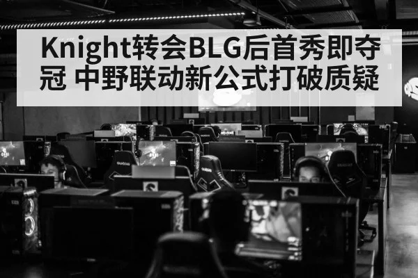 Knight转会BLG后首秀即夺冠 中野联动新公式打破质疑
